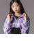 【 ニコ☆プチ 】ハーフジップドロップショルダートップス＆短丈半袖Tシャツセット(130~160cm)