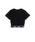 【 ニコ☆プチ 】ハーフジップドロップショルダートップス＆短丈半袖Tシャツセット(130~160cm)