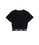 【 ニコ☆プチ 】ハーフジップドロップショルダートップス＆短丈半袖Tシャツセット(130~160cm)