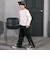 ボタンスリット開きワイドデニムパンツ(110~150cm)