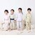 【スララク/腹巻き一体型/吸汗速乾】みんな快眠！みんみんパジャマ 上下セット(80~130cm)