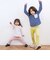 【スララク/防汚加工/オーガニックコットン/ゆったりめ】前後フリーで時短！パパパッと穿ける前向きパンツ(80~120cm)