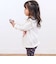 【スララク/防汚加工/オーガニックコットン】ときめきデザイン女の子長袖Tシャツ(80~130cm)