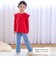 【スララク/防汚加工/オーガニックコットン】ときめきデザイン女の子長袖Tシャツ(80~130cm)