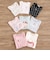 【スララク/防汚加工/オーガニックコットン】ときめきデザイン女の子長袖Tシャツ(80~130cm)