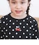 【スララク/防汚加工/オーガニックコットン】ときめきデザイン女の子長袖Tシャツ(80~130cm)