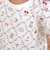 【スララク/防汚加工/オーガニックコットン】ときめきデザイン女の子長袖Tシャツ(80~130cm)