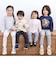 【スララク/防汚加工/オーガニックコットン】わくわくデザイン男の子長袖Tシャツ(80~130cm)
