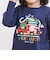 【スララク/防汚加工/オーガニックコットン】わくわくデザイン男の子長袖Tシャツ(80~130cm)
