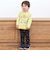 【スララク/防汚加工/オーガニックコットン】わくわくデザイン男の子長袖Tシャツ(80~130cm)