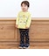 【スララク/防汚加工/オーガニックコットン】わくわくデザイン男の子長袖Tシャツ(80~130cm)