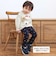 【スララク/防汚加工/オーガニックコットン】わくわくデザイン男の子長袖Tシャツ(80~130cm)