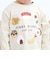 【スララク/防汚加工/オーガニックコットン】わくわくデザイン男の子長袖Tシャツ(80~130cm)