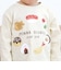 【スララク/防汚加工/オーガニックコットン】わくわくデザイン男の子長袖Tシャツ(80~130cm)