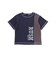 異素材切り替え半袖Tシャツ(95~160cm)