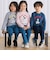 【Disney(ディズニー)】<ミッキーマウス>プリント天竺長袖Tシャツ(90~130cm)