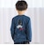 【Disney(ディズニー)】<ミッキーマウス>プリント天竺長袖Tシャツ(90~130cm)