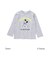 【Disney(ディズニー)】<ミッキーマウス>プリント天竺長袖Tシャツ(90~130cm)