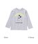 【Disney(ディズニー)】<ミッキーマウス>プリント天竺長袖Tシャツ(90~130cm)