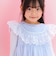【スラプリ】チュール刺しゅうジャンパースカート(90~130cm)