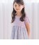 【日本製】【お揃い】リバティ(leontyne dream)プリントタナローン フライス切り替えワンピース(90~140cm)