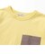 【抗菌防臭・UVカット】タフタポケットロゴプリント天竺長袖Tシャツ(90~130cm)