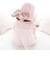 【 UVカット 】【お揃い】リバティプリントリボン日よけ付きハット(46~50cm)
