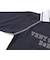ラグラン編み立て襟付きロゴ刺しゅう長袖Tシャツ(90~150cm)