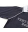 ラグラン編み立て襟付きロゴ刺しゅう長袖Tシャツ(90~150cm)