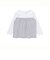 チェックスムース切り替えパッチロゴ長袖Tシャツ(90~160cm)