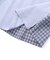 チェックスムース切り替えパッチロゴ長袖Tシャツ(90~160cm)