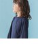 【店舗限定】天竺花レースポケットロングTシャツ(95～150cm)