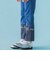 【店舗限定】配色刺しゅう切り替えストレッチデニムパンツ(95～150cm)