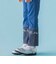 【店舗限定】配色刺しゅう切り替えストレッチデニムパンツ(95～150cm)