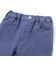 【店舗限定】配色刺しゅう切り替えストレッチデニムパンツ(95～150cm)