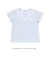 【シナモロール/ポムポムプリン×SLAPSLIP】袖スカラップ耳付きセーラー襟風Tシャツ(90~130cm)
