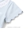 【シナモロール/ポムポムプリン×SLAPSLIP】袖スカラップ耳付きセーラー襟風Tシャツ(90~130cm)