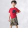 格子タフタポケット付きコードTシャツ(95~160cm)