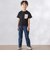 格子タフタポケット付きコードTシャツ(95~160cm)