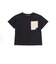 格子タフタポケット付きコードTシャツ(95~160cm)