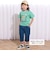 アニマルモチーフプリント天竺Tシャツ(80~130cm)