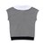 セーラーカラーリブボーダーTシャツ(90~160cm)