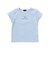 ショルダーラインロゴ刺しゅうテレコ半袖Tシャツ(90~160cm)