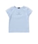 ショルダーラインロゴ刺しゅうテレコ半袖Tシャツ(90~160cm)