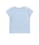 ショルダーラインロゴ刺しゅうテレコ半袖Tシャツ(90~160cm)