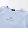 ショルダーラインロゴ刺しゅうテレコ半袖Tシャツ(90~160cm)