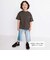 6分丈バイカラー・ストレッチデニムパンツ(100~160cm)