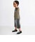 6分丈バイカラー・ストレッチデニムパンツ(100~160cm)