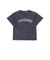 ムラ染め天竺ロゴプリント半袖Tシャツ(90~150cm)