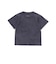 ムラ染め天竺ロゴプリント半袖Tシャツ(90~150cm)